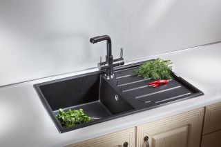 Мойка кухонная Granula GR-8601 графит